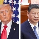 　トランプ米大統領（ゲッティ＝共同）、中国の習近平国家主席