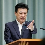 　記者会見する木原官房長官＝３０日午前、首相官邸