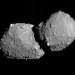 　探査機はやぶさ２が日本時間の５日午後６時半ごろに撮影した小惑星トリフネの画像（ＪＡＸＡ、東京大、千葉工業大、東京科学大、産業技術総合研究所、パリ天文台、カナリア天体物理研究所提供）