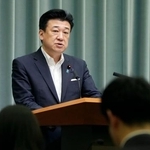 　記者会見する木原官房長官＝３０日午前、首相官邸