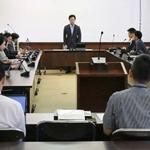　「静岡市模型の世界首都条例」（仮称）の制定に向けた検討会の初会合＝３１日午前、静岡市役所