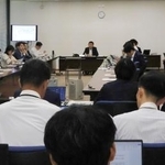 　「大阪都構想」の制度案を作る法定協議会＝３１日午前、大阪市役所