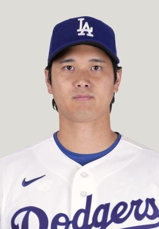 　ドジャースの大谷翔平