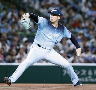 　オリックス戦に先発した西武・武内＝ベルーナドーム