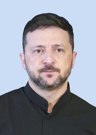 　ウクライナのゼレンスキー大統領