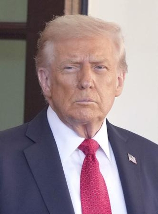 　トランプ米大統領（ゲッティ＝共同）