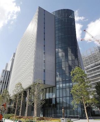 　ＪＯＣなどが事務局を置く「ジャパン・スポーツ・オリンピック・スクエア」＝東京都新宿区