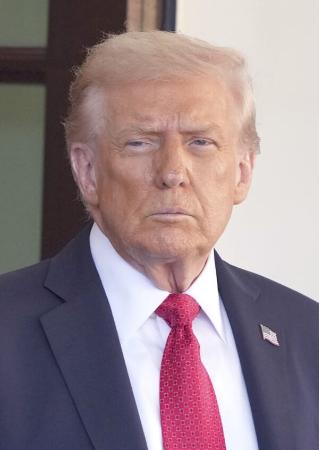 　トランプ米大統領（ゲッティ＝共同）