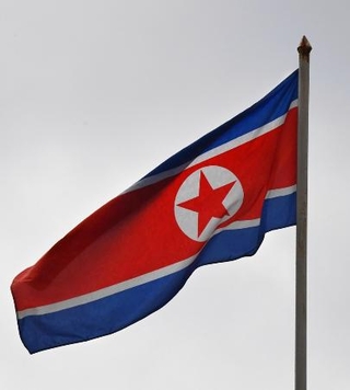 　北朝鮮の国旗