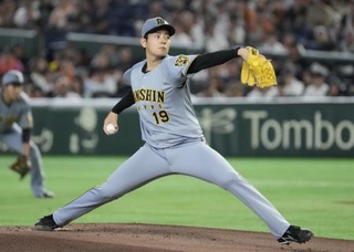 　巨人戦に先発した阪神・下村＝東京ドーム