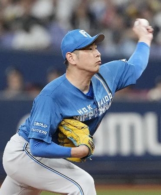 　オリックス戦に先発した日本ハム・加藤貴＝京セラドーム