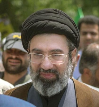 　イランの最高指導者モジタバ・ハメネイ師（ゲッティ＝共同）