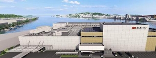 　ニッスイが北九州市に建設する新工場のイメージ（同社提供）