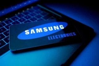 　韓国サムスン電子のロゴ（ロイター＝共同）