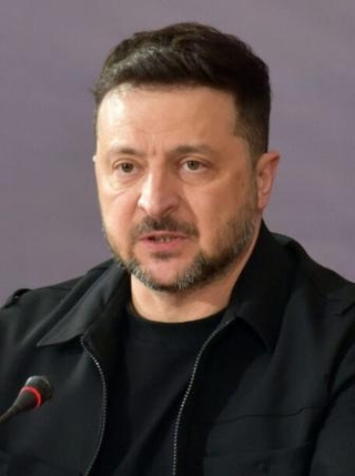 　ウクライナのゼレンスキー大統領
