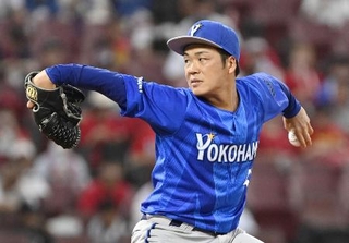 　広島戦に先発したＤｅＮＡ・片山＝マツダ