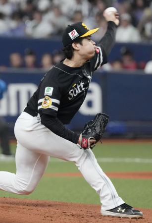 　オリックス戦に先発したソフトバンク・松本晴＝京セラドーム