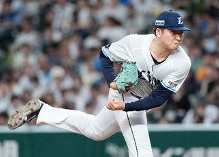 　楽天戦に先発した西武・武内＝ベルーナドーム
