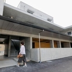 　入居が始まった、能登半島地震の被災地に初めて完成した災害公営住宅＝１日午後、石川県七尾市