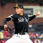 　楽天戦に先発したソフトバンク・前田悠＝楽天モバイルパーク
