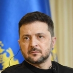 　ウクライナのゼレンスキー大統領