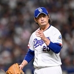 　６回１失点で３勝目を挙げた中日・涌井＝バンテリンドーム