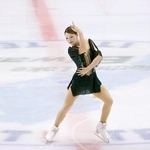 　ジュニア女子ショートプログラムで演技する石崎波奈＝木下カンセーアイスアリーナ