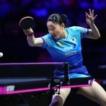 　女子シングルス準決勝で勝利した張本美和＝横浜ＢＵＮＴＡＩ