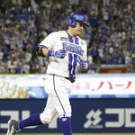 　４回、先制本塁打を放ったＤｅＮＡ・筒香＝横浜