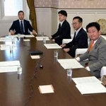 　衆院の選挙制度の在り方を検討する与野党協議会の幹事会＝１０日午後、国会