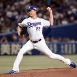 　６回２失点で８勝目を挙げた中日・大野＝バンテリンドーム
