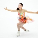 　女子フリー　演技する島田麻央＝木下カンセーアイスアリーナ