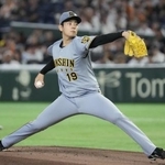 　巨人戦に先発した阪神・下村＝東京ドーム