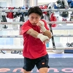 　ＷＢＡミニマム級王座決定戦で世界初挑戦する石井武志＝１４日、横浜市内