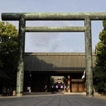 　靖国神社＝４月２１日、東京・九段北