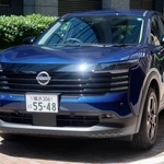　日産自動車が６月に発売した「キックス」＝７月、東京都港区