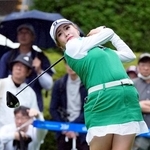 　第２日、通算２アンダーで５０位の桑木志帆＝軽井沢７２