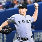　７回無失点で３勝目を挙げた巨人・小笠原＝バンテリンドーム