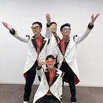 　岐阜県警音楽隊の男性ボーカルユニット「断絶」（岐阜県警提供）