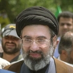 　イランの最高指導者モジタバ・ハメネイ師（ゲッティ＝共同）