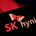 　韓国半導体大手ＳＫハイニックスのロゴ＝６月（ロイター＝共同）