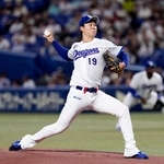 　ヤクルト戦に先発した中日・高橋宏＝バンテリンドーム