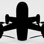 　三菱重工業が試作した迎撃ドローンのイメージ（同社提供）