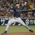 　ソフトバンク戦に先発したオリックス・曽谷＝みずほペイペイドーム