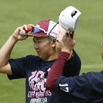 　２５日のオリックス戦でプロ初先発に臨む楽天・伊藤樹＝２３日、楽天モバイルパーク