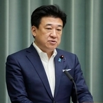 　記者会見する木原官房長官＝２６日午前、首相官邸