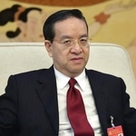 　中国湖北省の元トップ、蒋超良・元同省党委員会書記＝２０１７年１０月、北京の人民大会堂（共同）