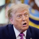 　トランプ米大統領（ゲッティ＝共同）