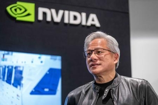 　米エヌビディアのフアンＣＥＯ＝６月、米テキサス州（ＡＰ＝共同）