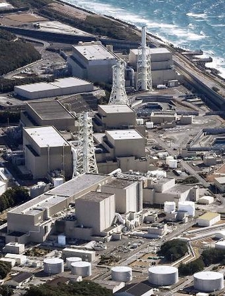 　中部電力浜岡原発＝１月、静岡県御前崎市